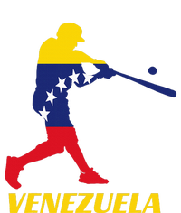 Venezuelan Baseball Player Batter National Team Flag Gift V-Neck T-Shirt