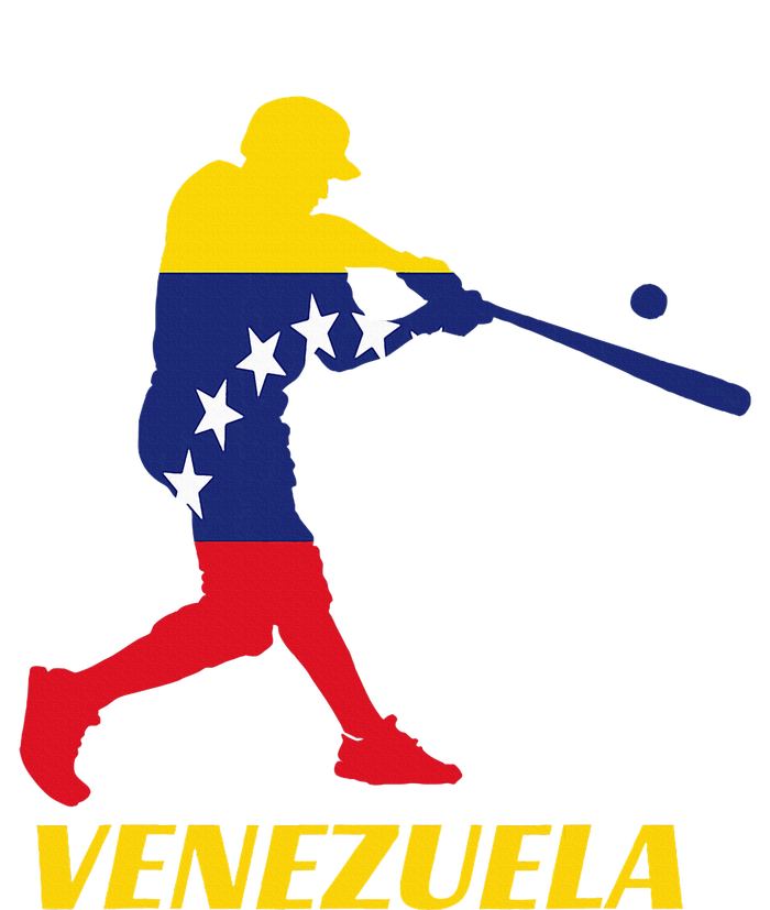 Venezuelan Baseball Player Batter National Team Flag Gift V-Neck T-Shirt