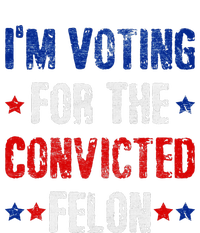 Trump 2024 Voting For The Convicted Felon T-Shirt