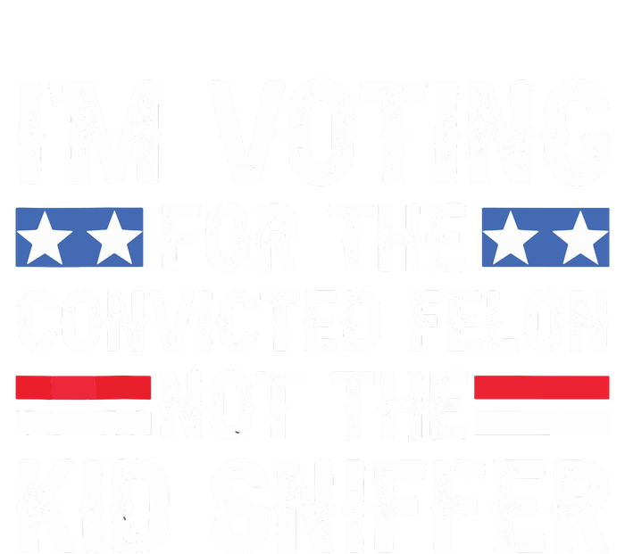 Funny Im Voting For The Convicted Felon Not Sniffer Daily Commute Backpack