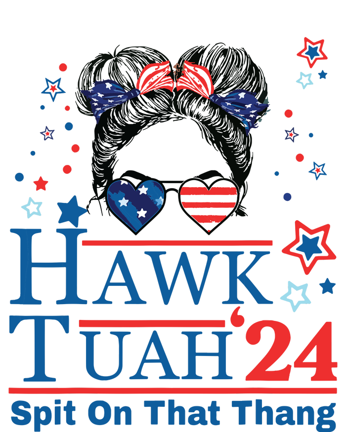 Hawk Tush Funny Messy Bun Hawk Tuah 24 Spit On That Thing Wool Snapback Cap