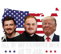 All Of My Favorite Go To Jail Funny Trump 2024 T-Shirt