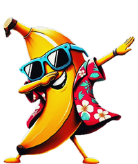 Dabbing Banana Wearing Sunglasses Dab Dance Softstyle Adult Sport Polo