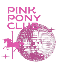 Retro Funny IM Gonna Keep On Dancing Pink Pony Clubs Disco V-Neck T-Shirt