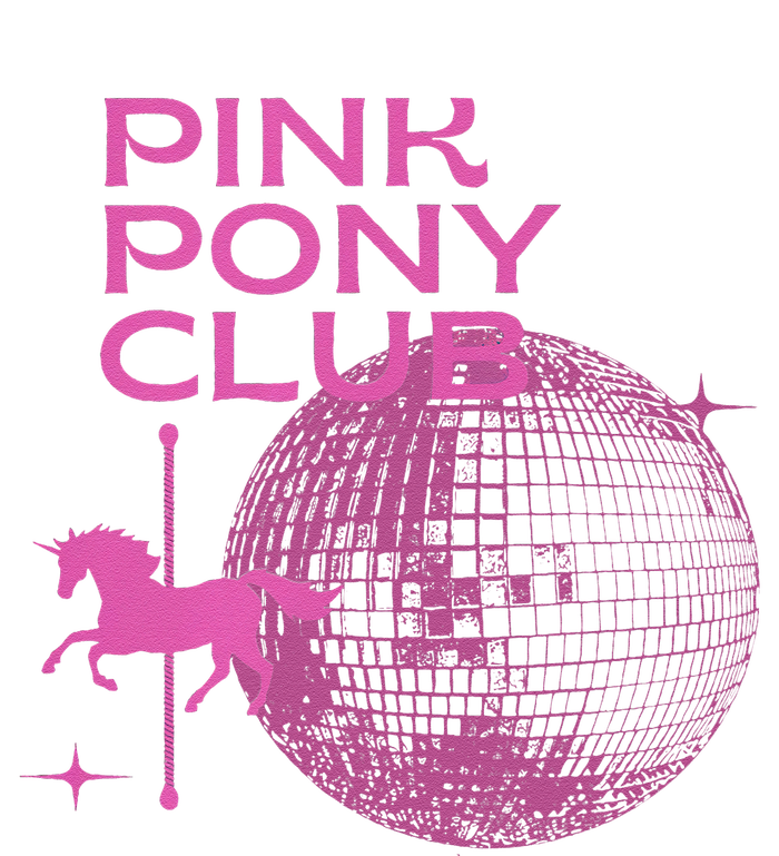 Retro Funny IM Gonna Keep On Dancing Pink Pony Clubs Disco V-Neck T-Shirt