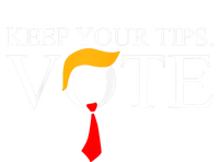 Keep Your Tips Vote Trump 2024 IM Voting Convicted Felon Women's V-Neck T-Shirt