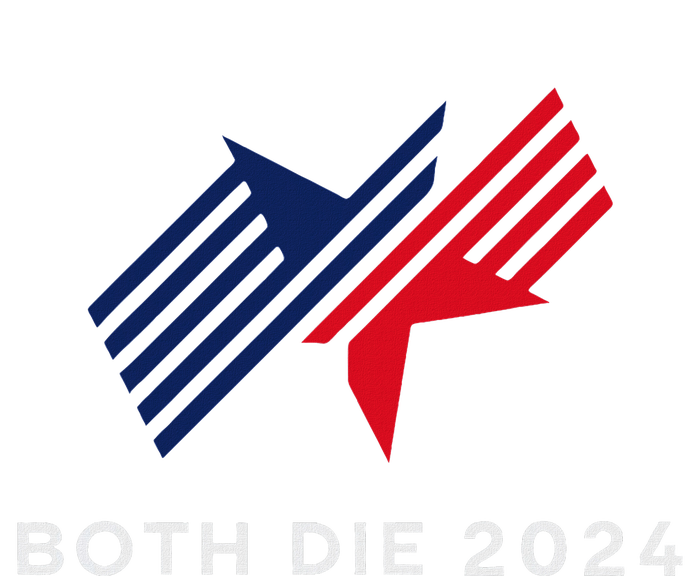 Both Die 2024 New Plan Though Election Humor Flexfit Unipanel Trucker Cap