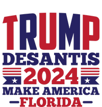 Trump Desantis 2024 Make America Florida Graphic T-Shirt