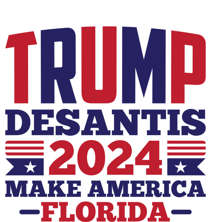 Trump Desantis 2024 Make America Florida Graphic T-Shirt