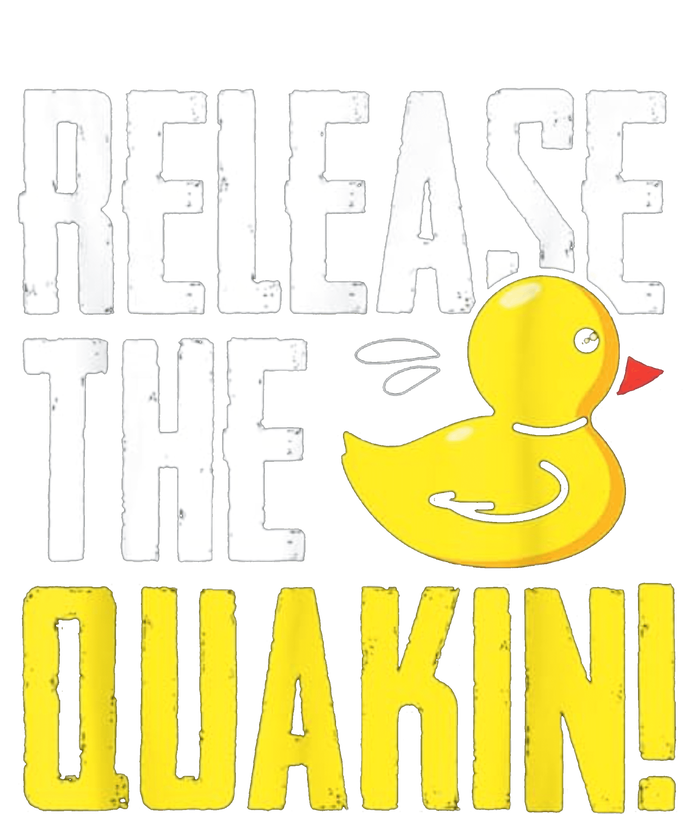 Release The Quackin! Graphic Rubber Duck Tie Dye Hoodie