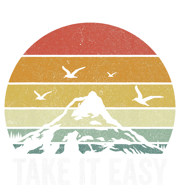 Retro Take It Easy Vintage Outdoors Camping T-Shirt