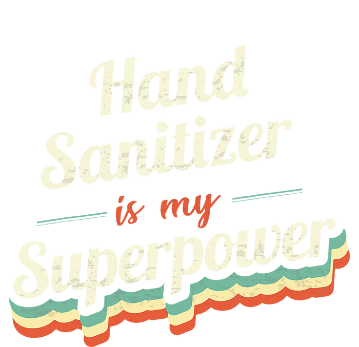 Hand Sanitizer Is My Superpower Cropped Pullover Crew