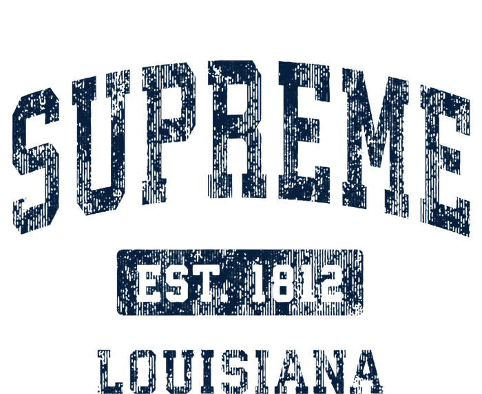 Supreme Louisiana La Vintage Athletic Sports Design Platinum Collection Golf Towel