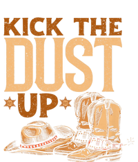 Kick The Dust Up Vintage Cowboys Western Line Dancing T-Shirt