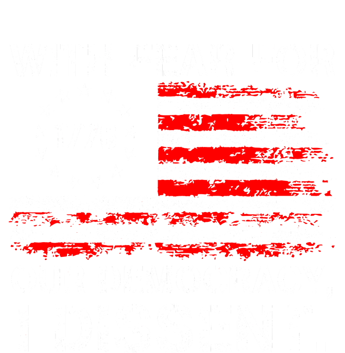 With Fear For Our Democracy I Dissent City Backpack