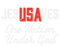 Jesus Saves Usa One Nation Under God Jesus Christian Gift T-Shirt