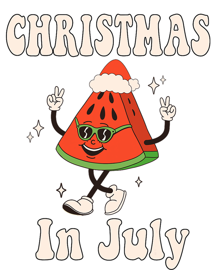 Christmas In July Retro Watermelon T-Shirt