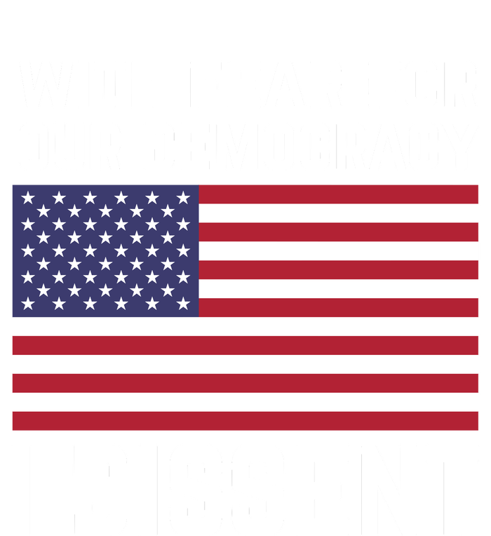 With Fear For Our Democracy I Dissent Valucap Bio-Washed Visor