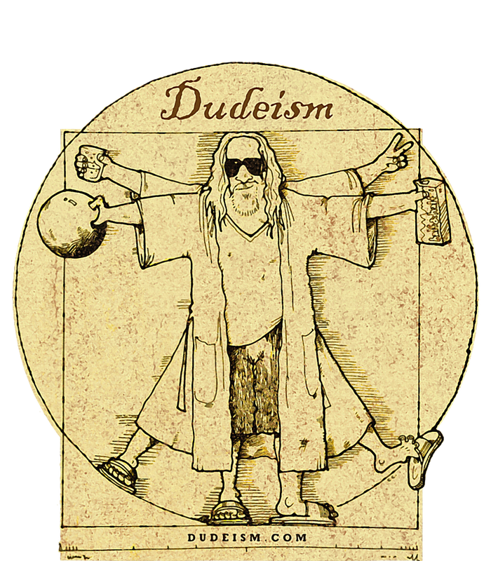 Dudeism Drawstring Bag