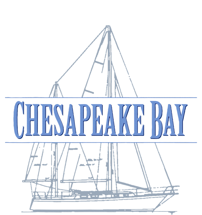 Chesapeake Bay Sailing Souvenir Pom Pom 12in Knit Beanie