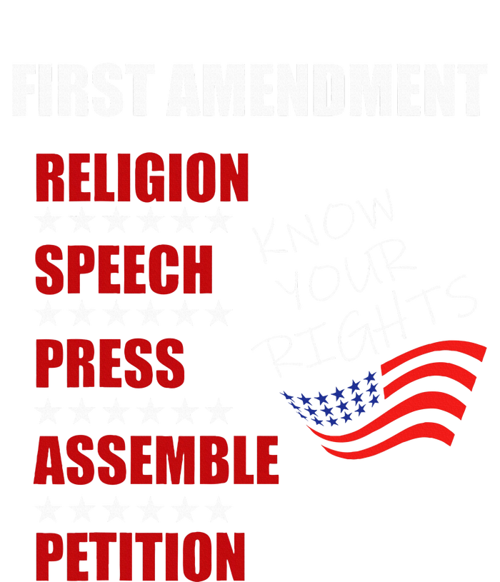 First Amendment Rights Audit United States Constitution Flag Sustainable Bucket Hat