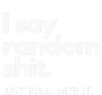 I Say Random Shit Kids Tie-Dye T-Shirt