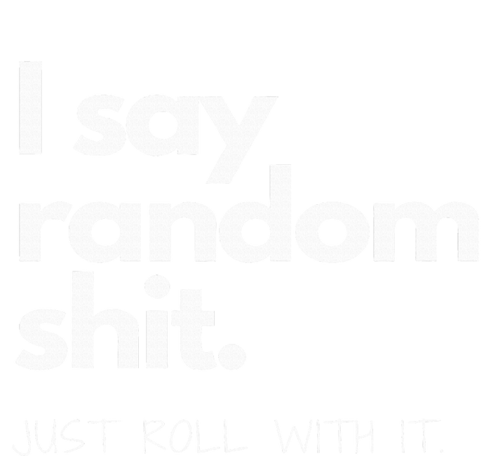 I Say Random Shit Kids Tie-Dye T-Shirt