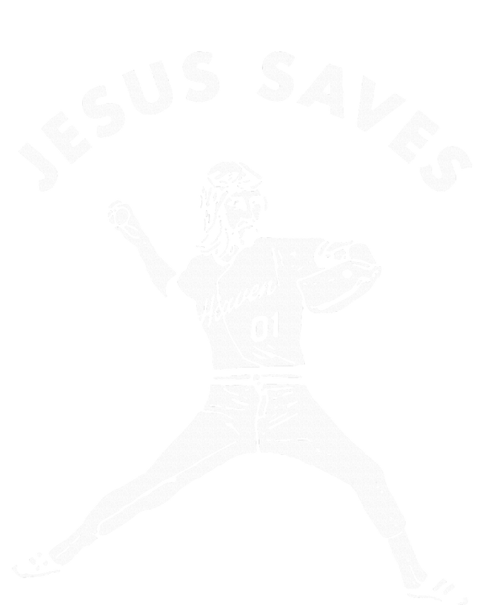 Jesus Saves Religious Christian Faith Baseball Ladies Essential Tank