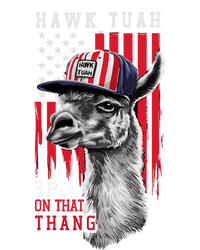 Hawk Tush Spit On That Thing Funny Llama July 4th Short Acrylic Beanie