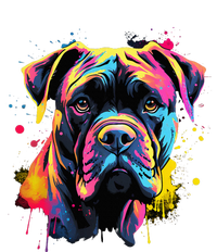 Cute Cane Corso Dog On Painted Cane Corso Sweatshirt