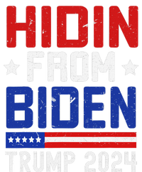 Hidin From Biden Funny Antibiden Trump 2024 T-Shirt