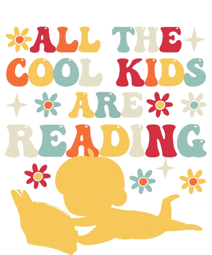 All The Cool Are Reading Book Lover Librarian Bookworm T-Shirt