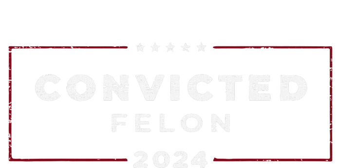 Trump 2024 Voting For The Convicted Felon T-Shirt