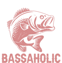 Bassaholic Bass Fishing Gift Toddler Sweatshirt