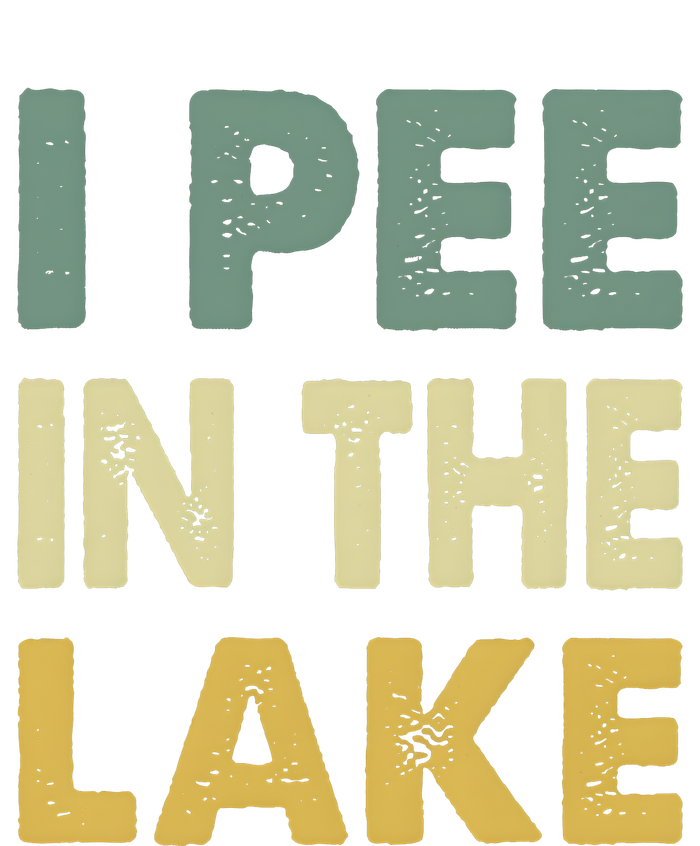 Funny Lake I Pee In The Lake Coaster