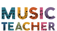 Music Teacher Teaching Teacher Life Music Lover PosiCharge RacerMesh Polo