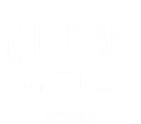 Nellis Afb Nevada Nv Vintage Established Athletic Sports Design Striped Beanie with Solid Band