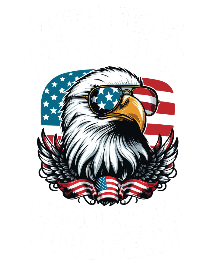 With Fear For Our Democracy I Dissent Cooling Performance Long Sleeve Crew