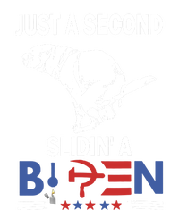 Just A Second Slidin A Biden Funny Dog Mesh Reversible Basketball Jersey Tank