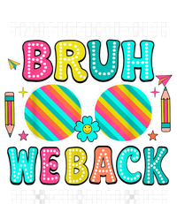 Bruh We Back To School Cute Color Bright Doodle T-Shirt