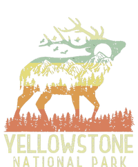 Yellowstone National Park Retro Vintage Mountain Elk Gift Mesh Reversible Basketball Jersey Tank