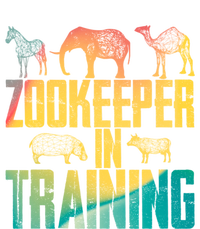 Funny Zookeepping Zookeeper Job Keeping Gift Zoo Keeper In Training Women's T-Shirt