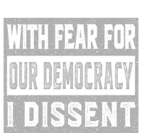 With Fear For Our Democracy Bold Statement T-Shirt