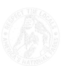 Respect The Locals Bigfoot Sasquatch American National Parks Tank Top