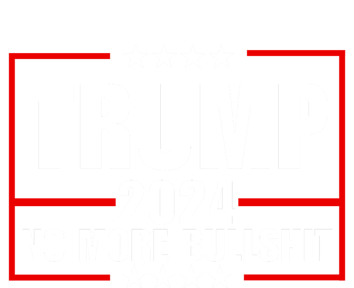 Trump 2024 No More Bullshit Baby Long Sleeve Bodysuit