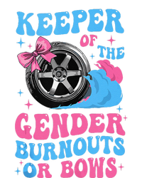 Burnouts Or Bows Funny Keeper Of Gender Baby Reveal Party T-Shirt