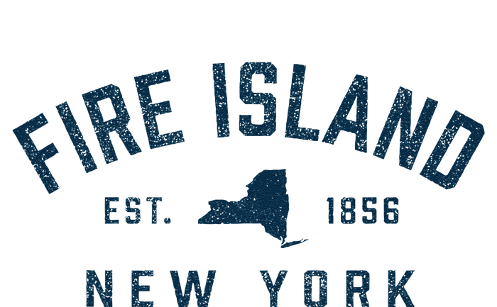 Fire Island New York Preppy Throwback Retro Souvenir T-Shirt