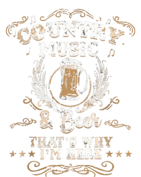 Vintage Country Music And Beer Thats Why Im Here Legends T-Shirt