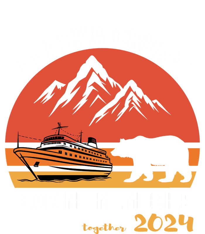 Cute Alaska Cruise Family Vacation Gift Bumper Sticker