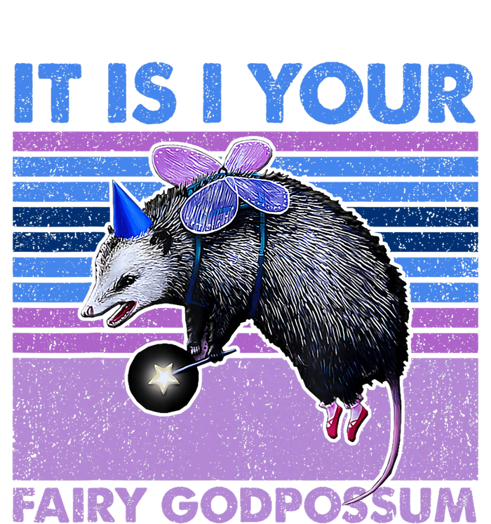 It Is I Your Fairy Godpossum Retro Opossum Lover Tall T-Shirt